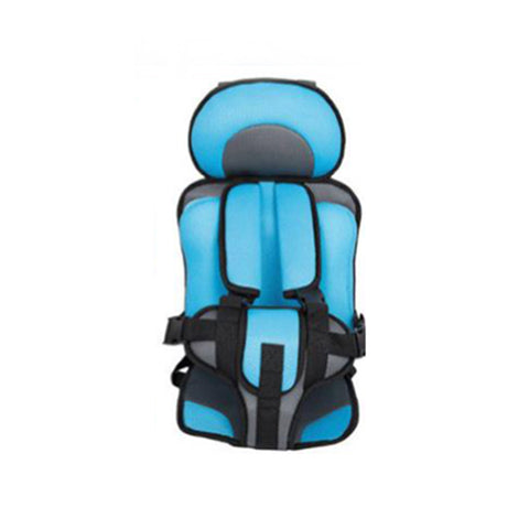 Suport auto pentru copii cu prindere în 4 puncte, albastru deschis