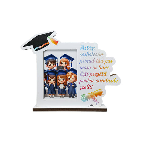 Rama foto absolvire, personalizabila, poza 9*13 cm