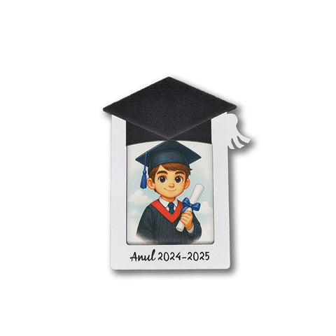 Magnet - Rama foto absolvire, personalizabila, poza 6*8 cm