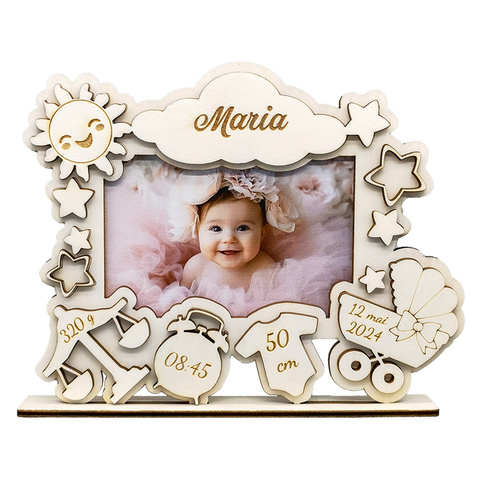 Rama foto personalizabila, modele 3D, 23*18 cm