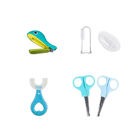 Set de ingrijire pentru bebelusi, albastru