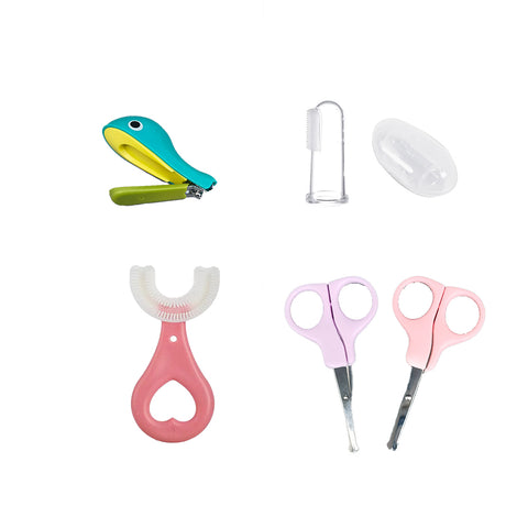 Set de ingrijire pentru bebelusi, roz