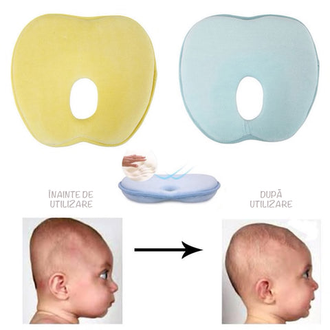 Pernă anti aplatizare contra plagiocefaliei, Medium Sea Green
