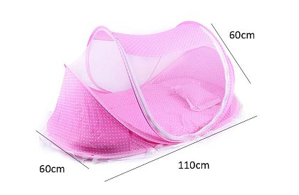 Cort pătuț copii cu plasă anti țânțari